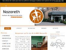 Tablet Screenshot of nazarethmrs.be